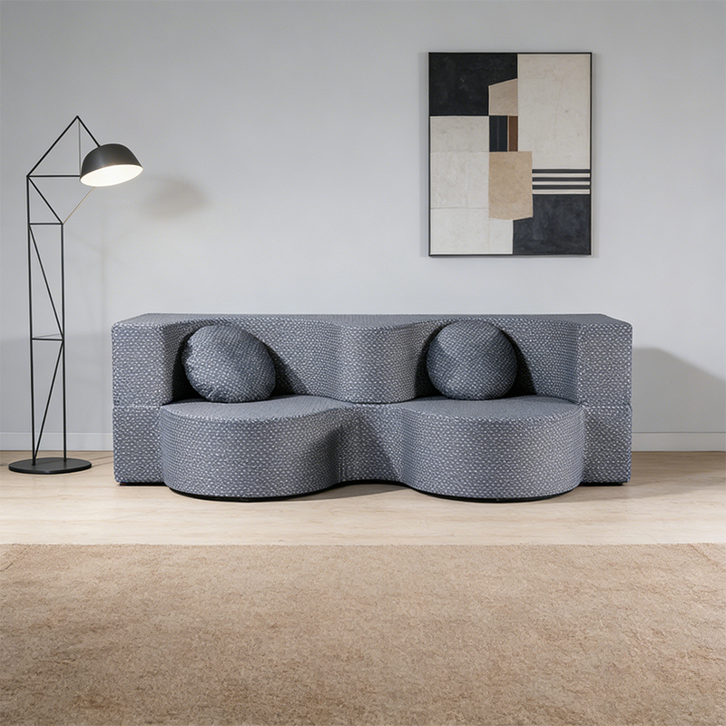 SOFTFORM All-Foam Integrated Curved Sofa Bed